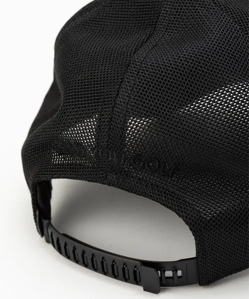 SY32 by SWEET YEARS【2023FW新作】JACQUARD MESH CAP BLACK