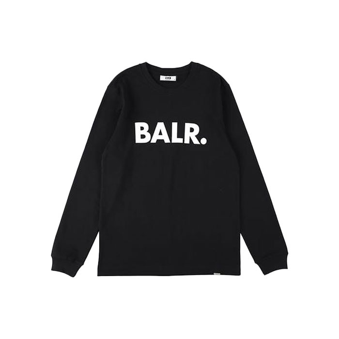 トップス BALR. JP BRAND STRAIGHT LONGSLEEVE BALR./ボーラー JP BRAND STRAIGHT LONGSLEEVE BLACK | BALR