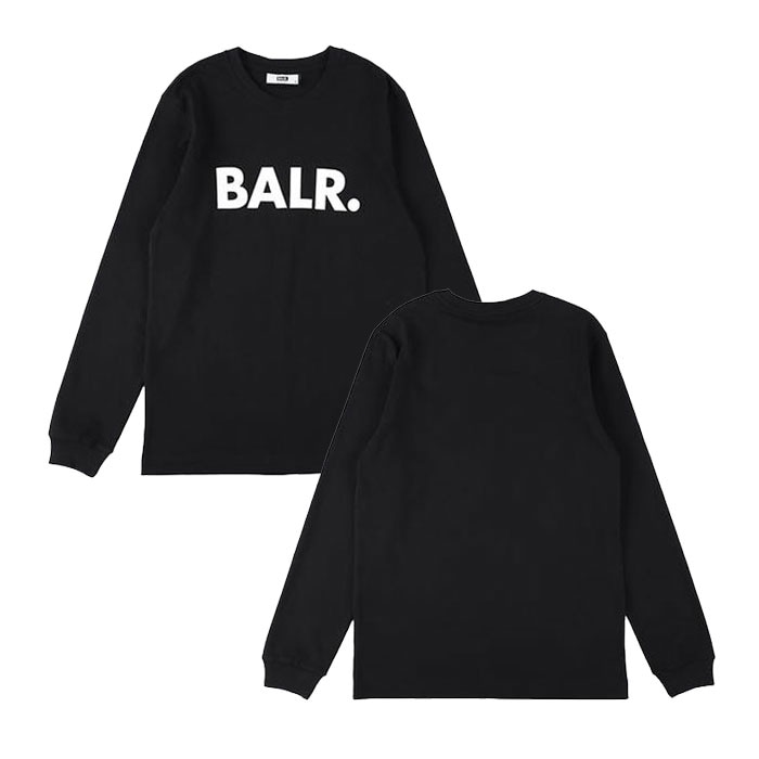 トップス BALR. JP BRAND STRAIGHT LONGSLEEVE BALR./ボーラー JP BRAND STRAIGHT LONGSLEEVE BLACK | BALR.,ALL