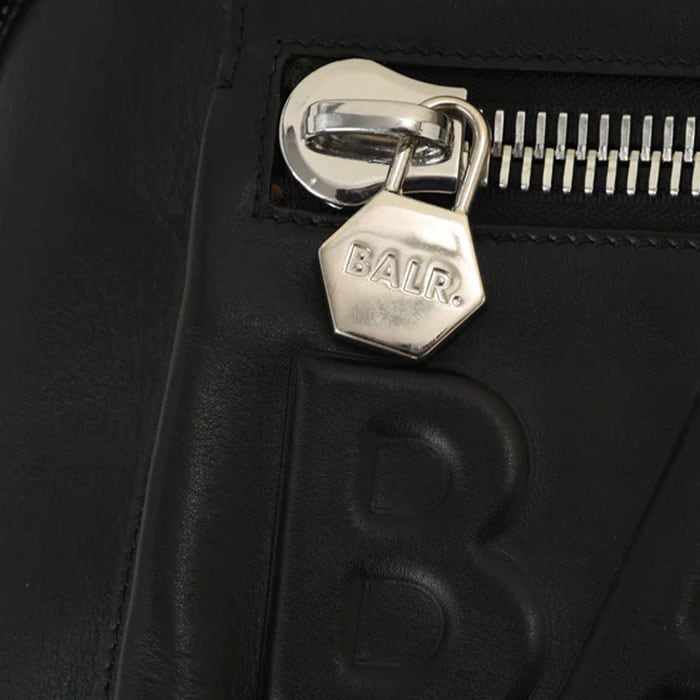 BALR./ボーラー BT LEATHER GRANDE BACKPACK BLACK