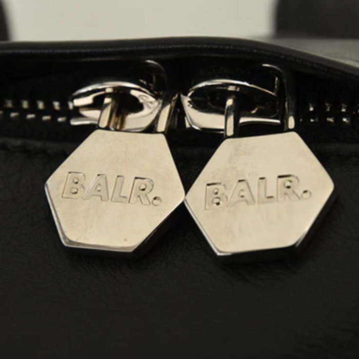 BALR./ボーラー BT LEATHER GRANDE BACKPACK BLACK