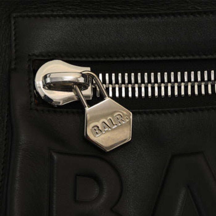 BALR./ボーラー BT LEATHER GRANDE BACKPACK BLACK