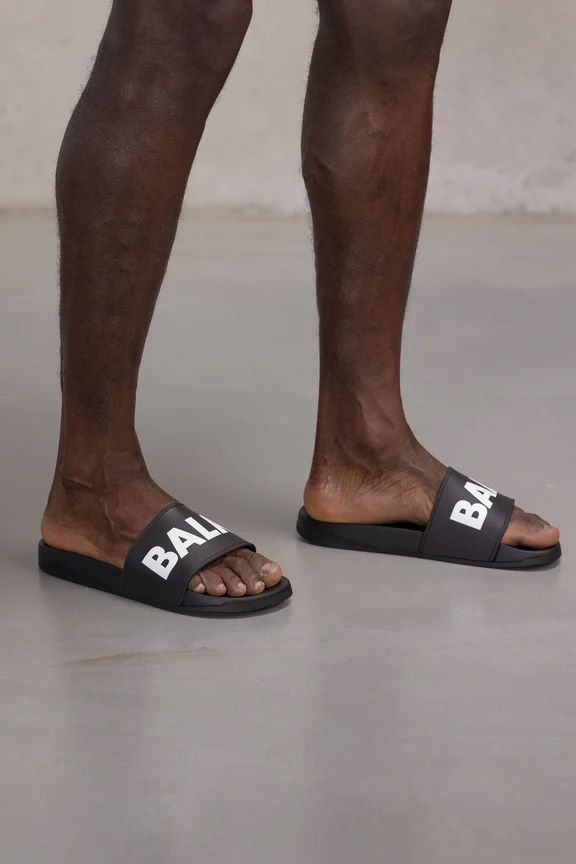 BALR./ボーラーCLASSIC BRAND SLIDE BLACK