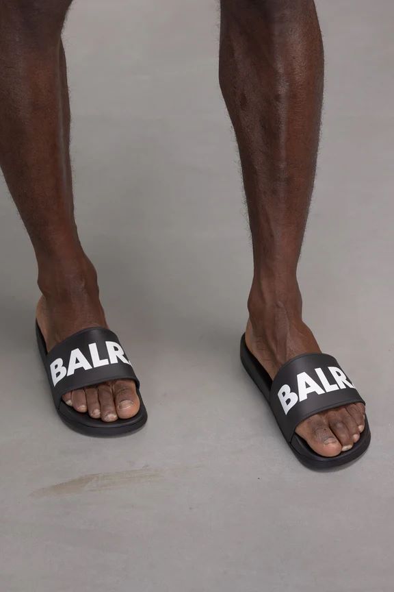BALR./ボーラーCLASSIC BRAND SLIDE BLACK