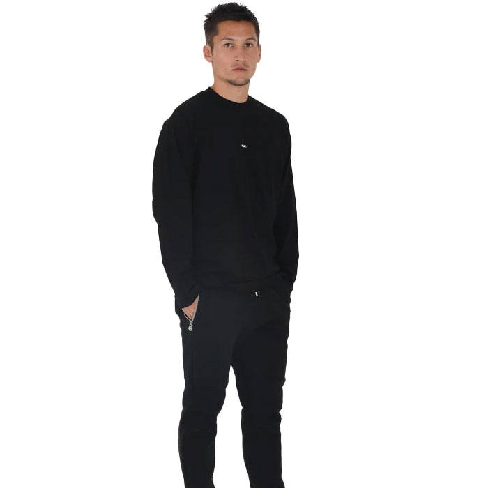 BALR./ボーラー 【日本限定】GAME DAY BOX FIT LONGSLEEVE Jet Black