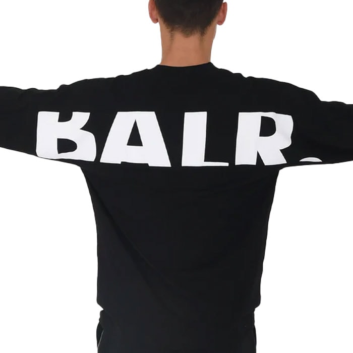 BALR./ボーラー 【日本限定】GAME DAY BOX FIT LONGSLEEVE Jet Black