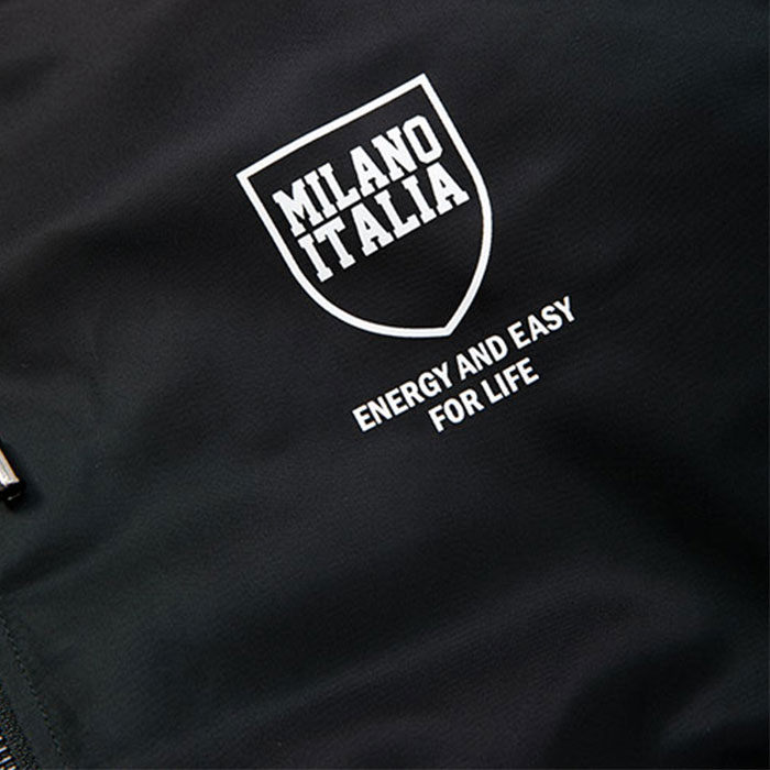 SY32 by SWEET YEARS【2023FW新作】SHIELD LOGO INSULATION JK BLACK