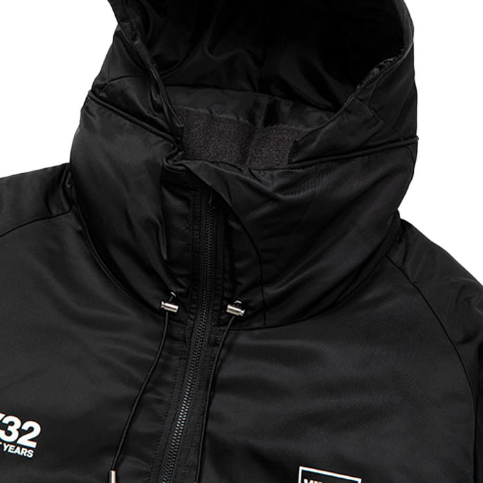 SY32 by SWEET YEARS【2023FW新作】SHIELD LOGO INSULATION JK BLACK