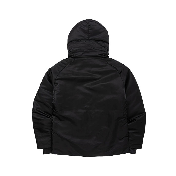 SY32 by SWEET YEARS【2023FW新作】SHIELD LOGO INSULATION JK BLACK