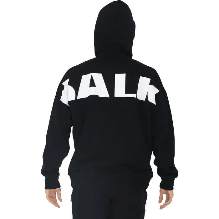 BALR./ボーラー【日本限定】GAME DAY BOX FIT HOODIE Jet Black/Bright White