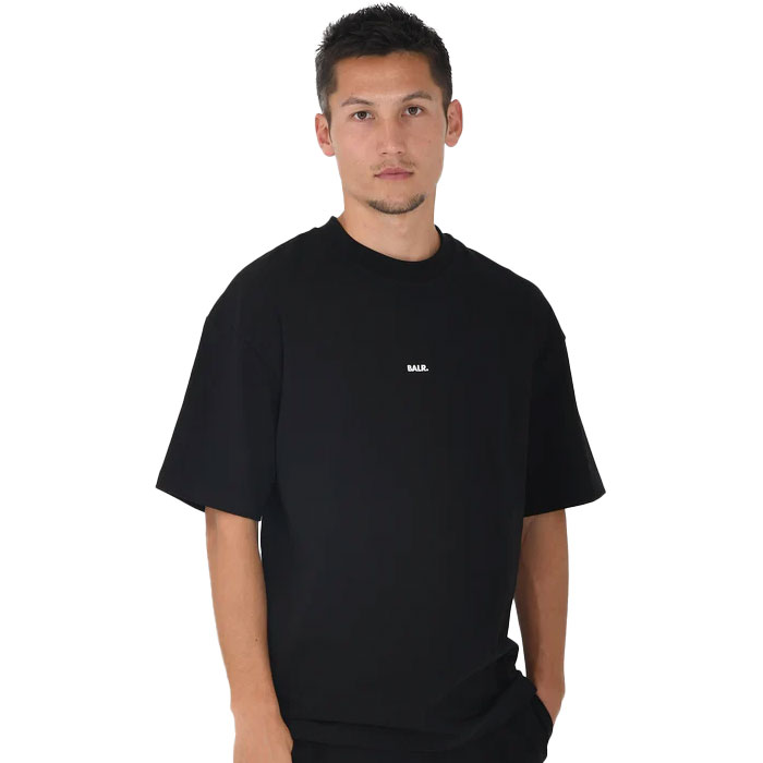 BALR./ボーラー【日本限定】BRAND BOX T-SHIRT JETBLACK