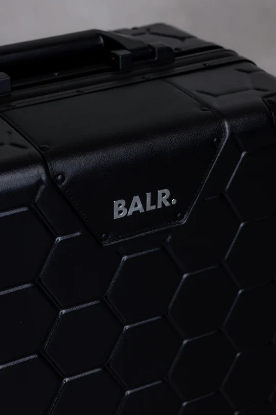 BALR./ボーラーROMEO EMBOSSED HEXAGON SUITCASE M Size