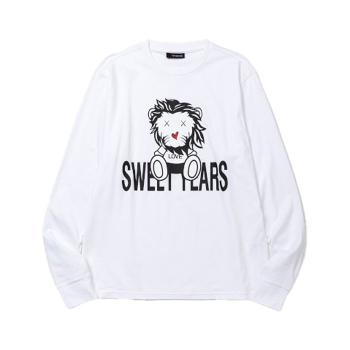 SWEET YEARS/スウィートイヤーズ　Tシャツ ロングスリーブ/14803SY BIANCO