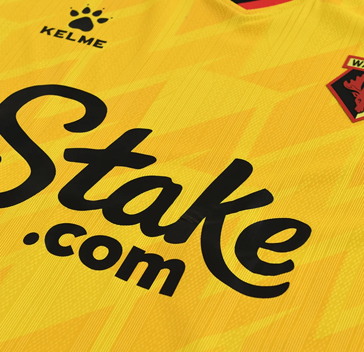 ワトフォードFC 22-23 サード レプリカサッカーシャツ KELME ワトフォード 22/23 サード 半袖 レプリカ ユニフォーム