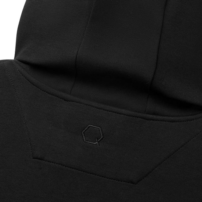 BALR./ボーラー Q-SERIES REGULAR FIT ZIP THROUGH HOODIE JET BLACK