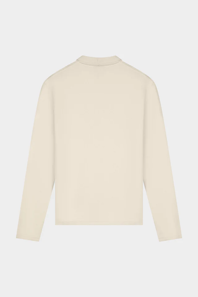BALR./ボーラー Q SERIES L/S POLO - WHITE SWAN