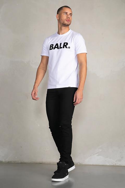 BALR./ボーラー BRAND STRAIGHT T-SHIRT WHITE