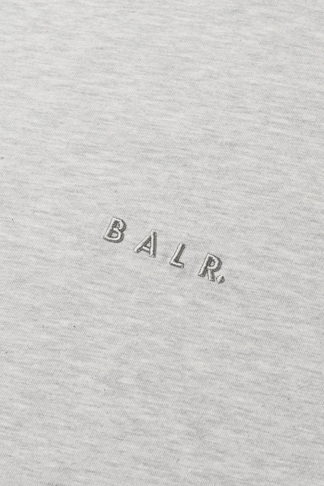 BALR./ボーラー LOGO BOX T-SHIRT / GREY MELANGE