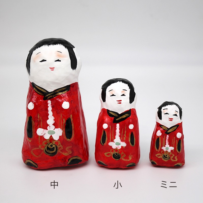 宮内張子 奉公さん（中・小・ミニ） | 住,郷土玩具・人形,張子・つまみ