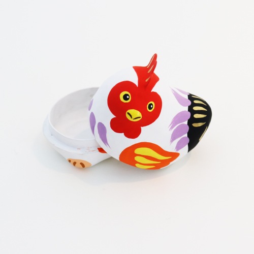 高松張子 干支筥 とり | 住,郷土玩具・人形,張子・つまみ人形 | IKUNAS