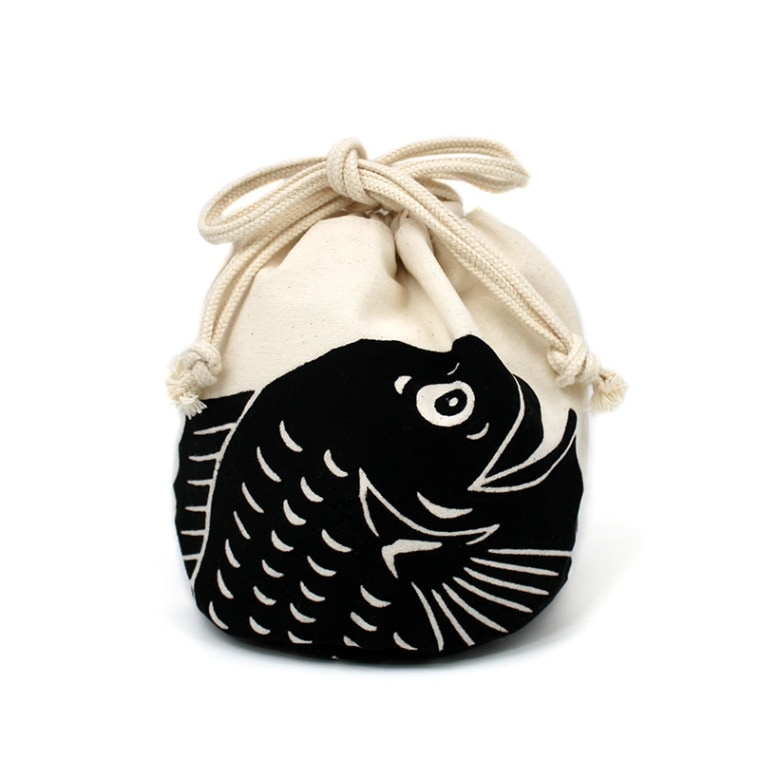 さぬきんちゃく 鯛 | 香川の伝統的工芸品,讃岐のり染,大川原染色本舗