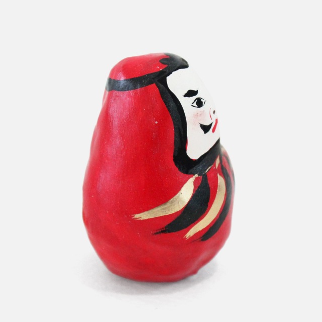 予約販売】よねずだるま（豆／赤） | 住,郷土玩具・人形,張子・つまみ