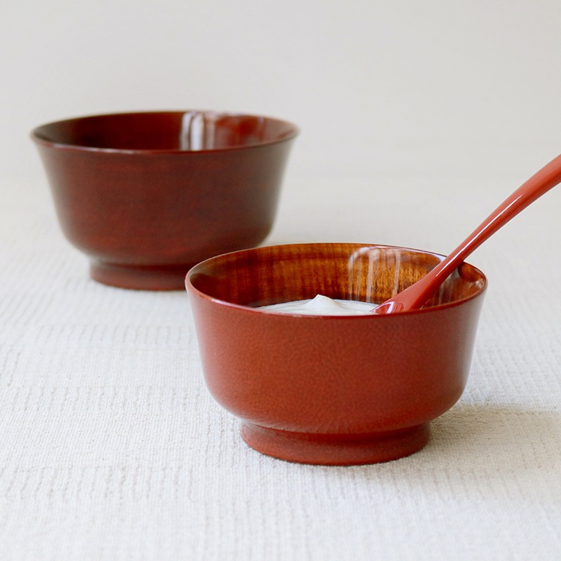 羽反椀 タタキ後藤内木地呂塗 小 | 食,食器・カトラリー,お椀・ボウル