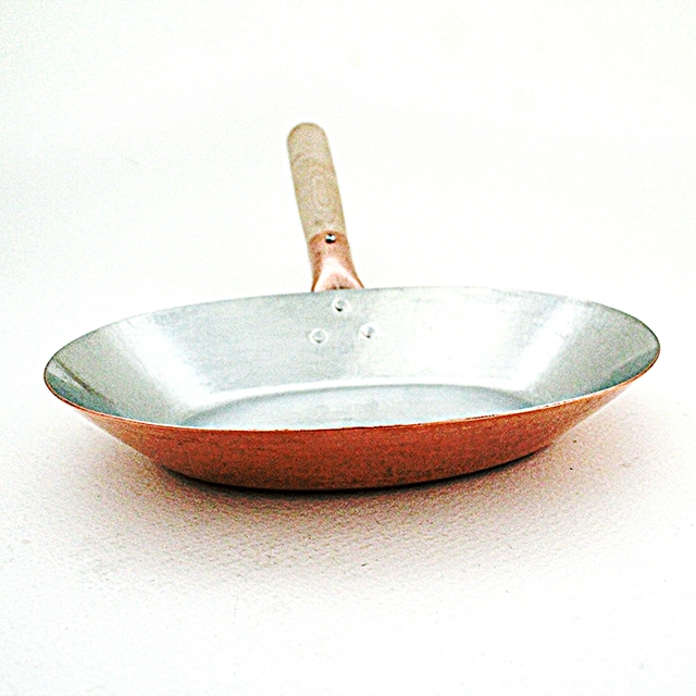 銅製 フライパン 真鍮 銅製フライパン 26cm 真鍮ハンドル 銅の