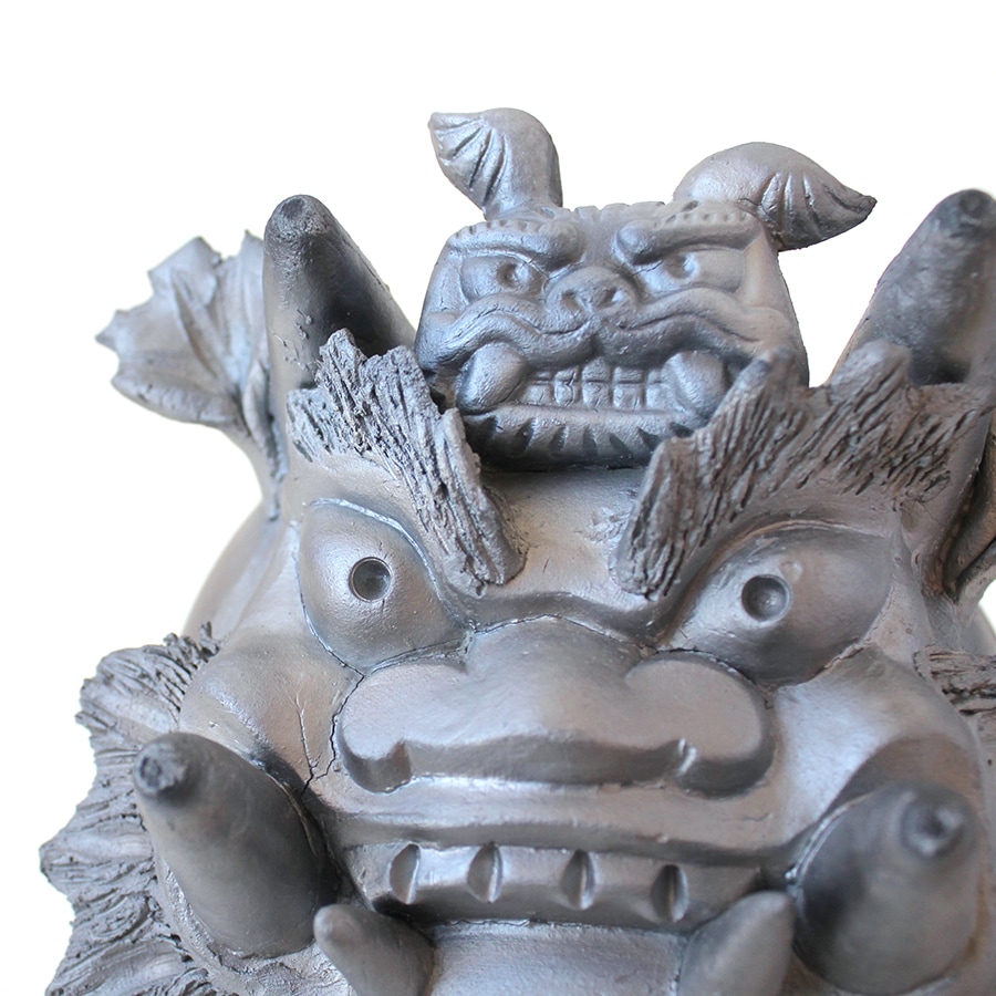 【美品】大迫力　鬼瓦 鬼瓦インテリア｜室内に飾る鬼瓦：神谷慎介 | 三州鬼瓦 | 鬼瓦家守(新