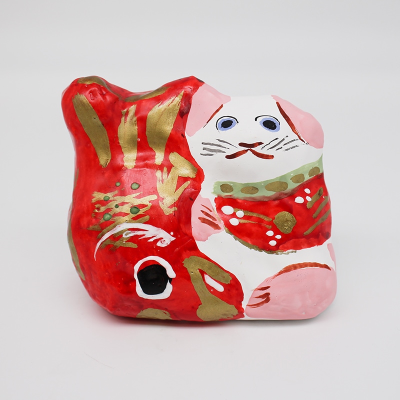 張子 狆鯛（小） | 住,郷土玩具・人形,張子・つまみ人形 | IKUNAS