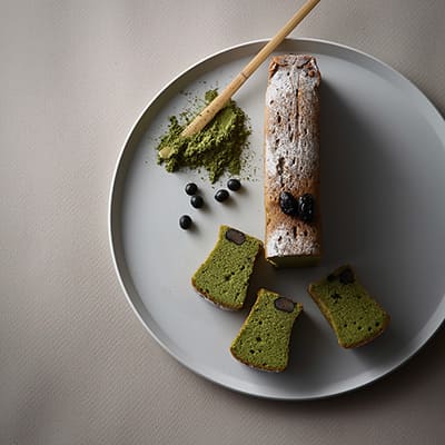 パウンドケイク～抹茶と黒豆～