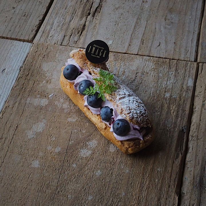 【横川店限定】ブルーベリーとフロマージュのエクレール（単品）【受取期間：7月末まで】