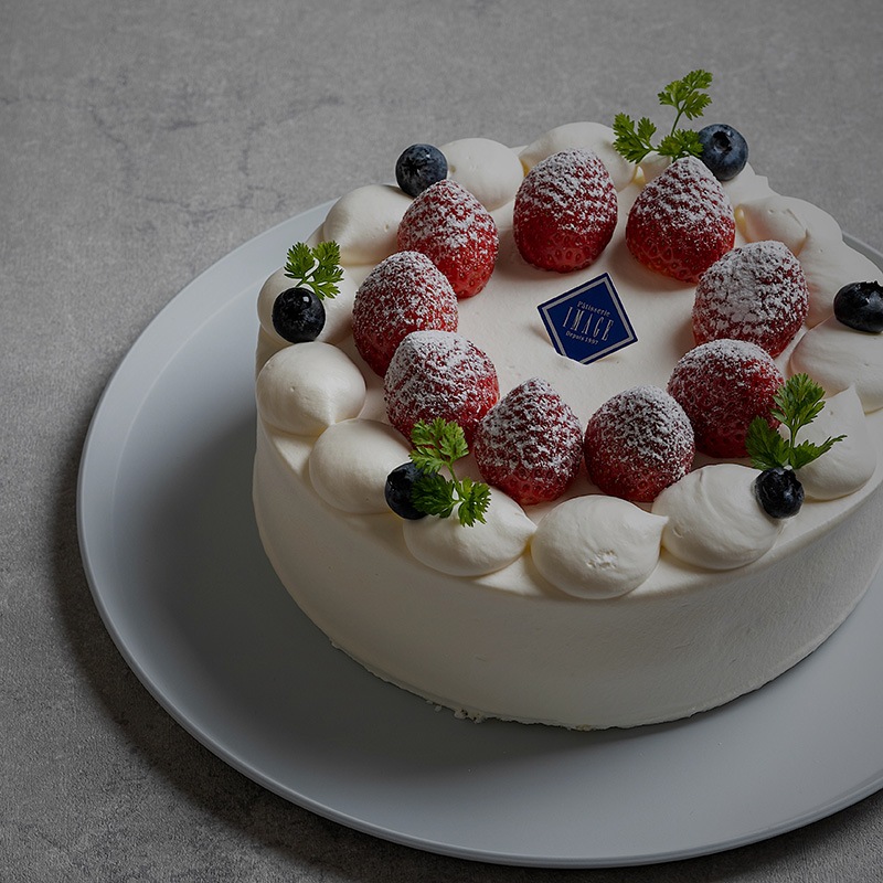 卵不使用のケーキノンエッグデコレーション