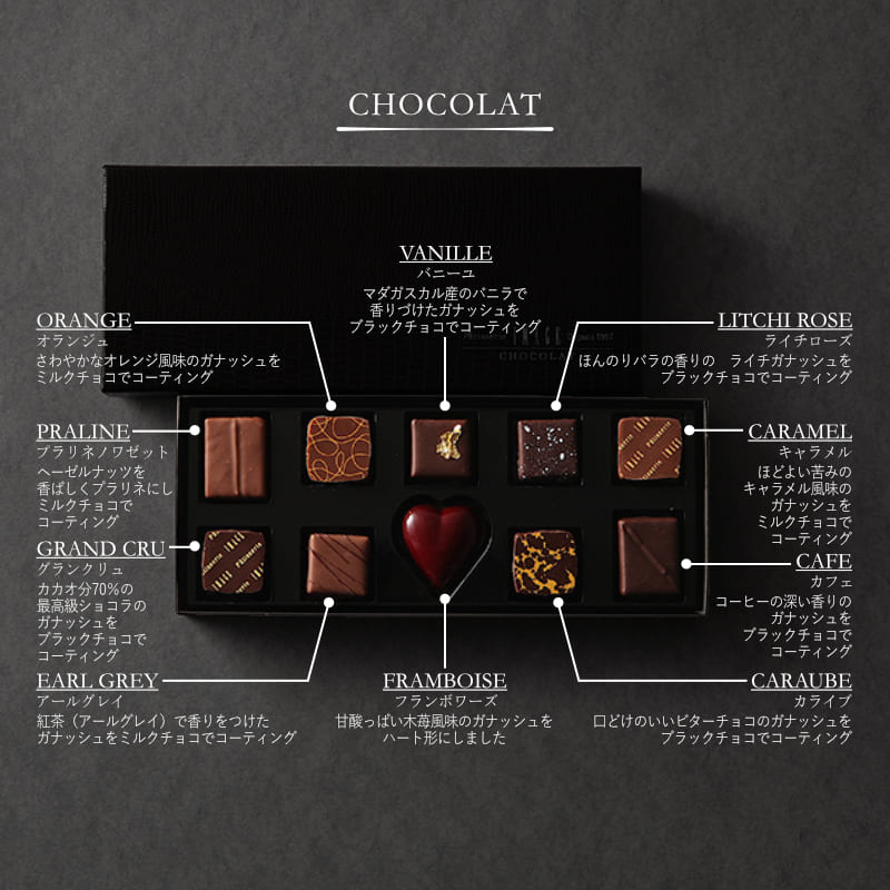 ショコラコレクション 10個入