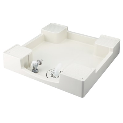 給水栓付き 洗濯機 防水パン（未使用）TPF640 テクノテック製 箱傷み有 水廻り商品,洗濯機防水パン関連,テクノテック,防水パン本体