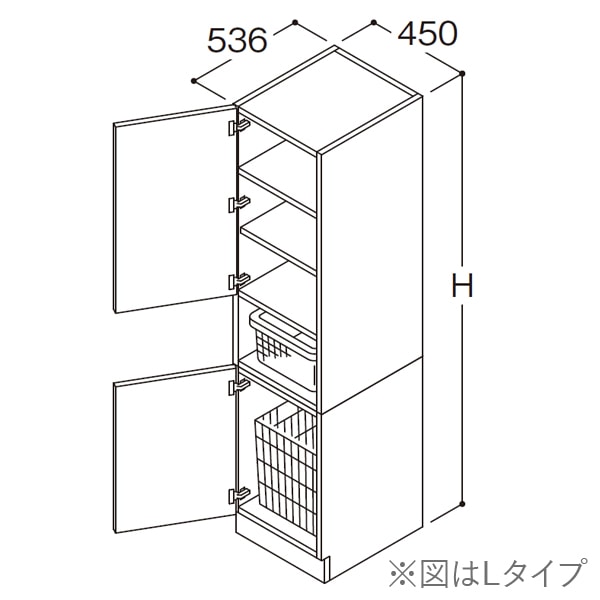 洗面台・洗面化粧台,TOTOサクア,周辺キャビネットカテゴリーの周辺
