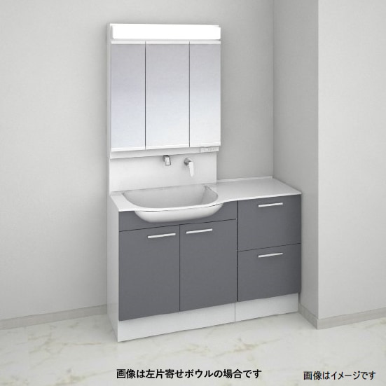 TOTO(株) TOTO 洗面化粧台 オクターブスリム 片寄せボウルプラン 定寸 TOTO(株) TOTO 洗面化粧台 オクターブスリム 片寄せボウルプラン 定寸