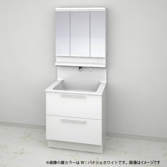 TOTO洗面化粧台　ミラーキャビネット付きセット販売 洗面台・洗面化粧台,TOTO NEW オクターブ,間口750カテゴリーの間口750