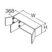 TOTO ���̲����� NEW ���������� ���ե���ӥͥå� ���ǥ��ѥ������륭��ӥͥå� 3���� �ָ�1000mm