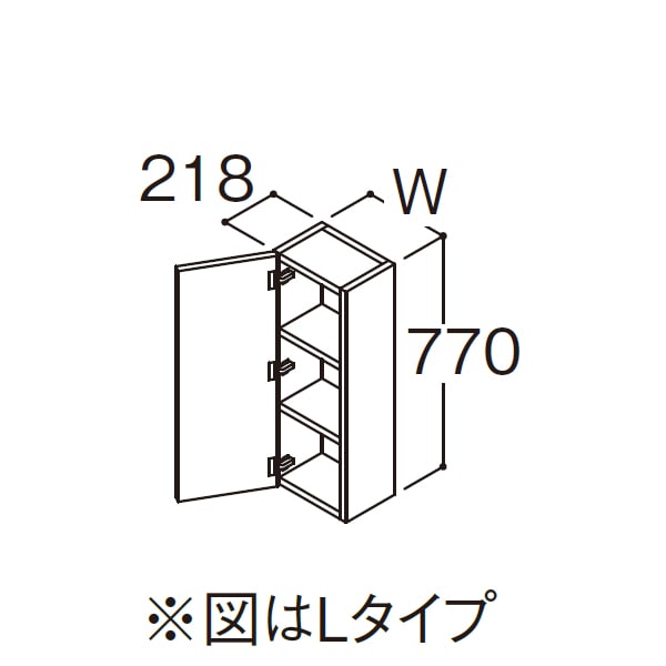 TOTO(株) TOTO 洗面化粧台 NEW オクターブ 周辺キャビネット サイドキャビネット 1枚扉 間口300mm の購入詳細ぺージです|  輸入建材から建築資材販売の