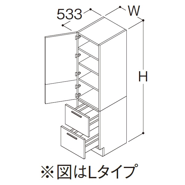 洗面台・洗面化粧台,TOTO NEW オクターブ,周辺キャビネット