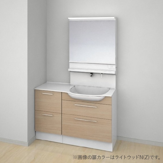 ###TOTO 洗面化粧台 ハイクラス オクターブスリム 片寄せボウルプラン 左片寄せボウル回避なし 2枚扉 間口1200 一般地 受注約1週〔GA〕 TOTO 洗面化粧台 ハイクラス オクターブスリム 片寄せボウルプラン 左