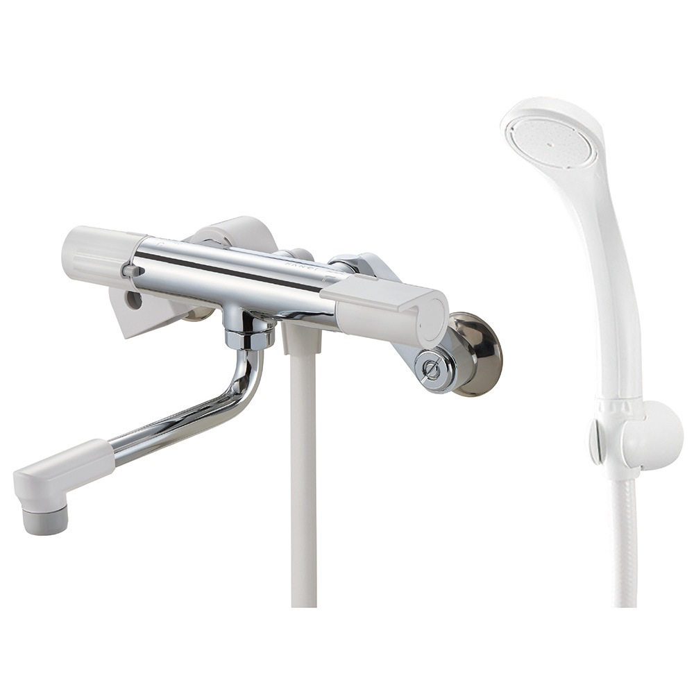 KVK 浴室用 サーモスタット式シャワー 品番：KF800WTR2 寒冷地仕様 送料無料 水道 交換 取付 KF800WTR2 サーモスタット式シャワー KF800Tシリーズ KVK 吐水口長さ