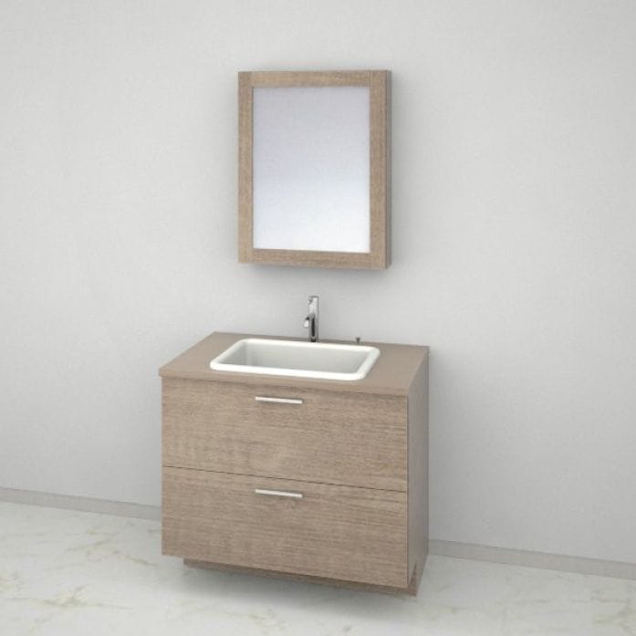 ◆TOTO　1段引き出し 開き扉