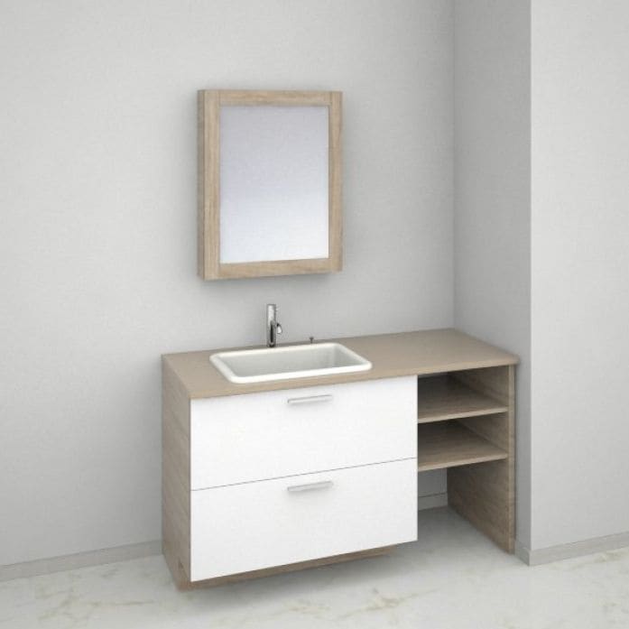 れなれな 洗面台・洗面化粧台,TOTO NEW ドレーナ,間口1200～1350