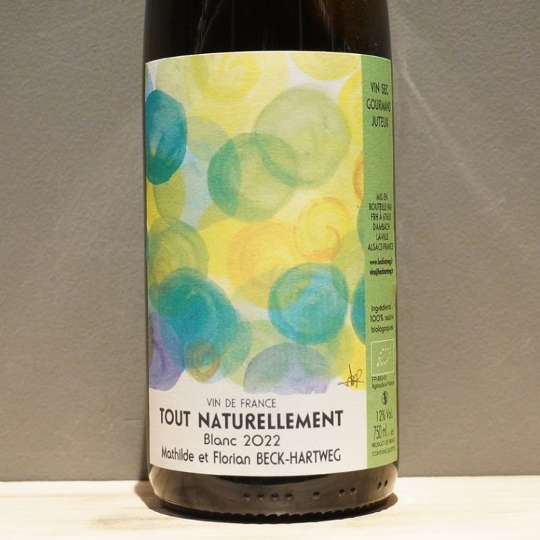 Tout Naturellement 2022 白ワイン 750ml フロリアン・ベック