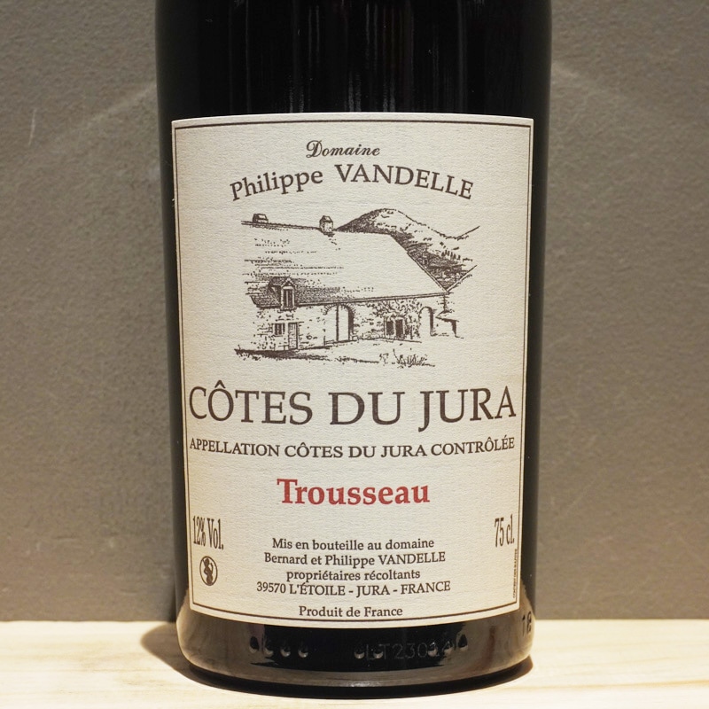 フィリップ・ヴァンデル コート・デュ・ジュラ トゥルソー 2023 赤