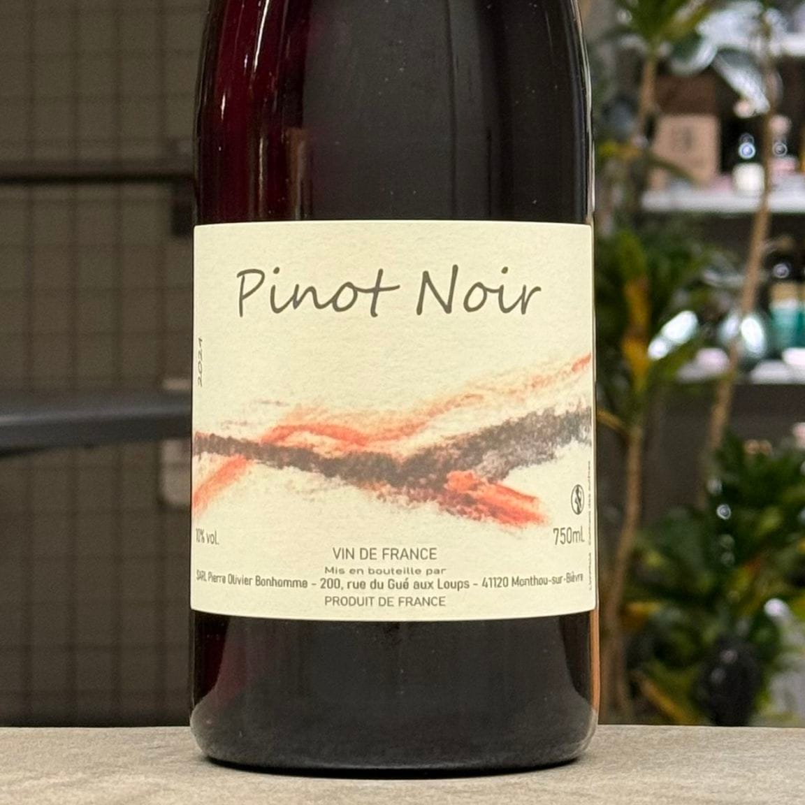 ピエール＝オリヴィエ・ボノーム ピノ・ノワール 2024 赤 750ml<br