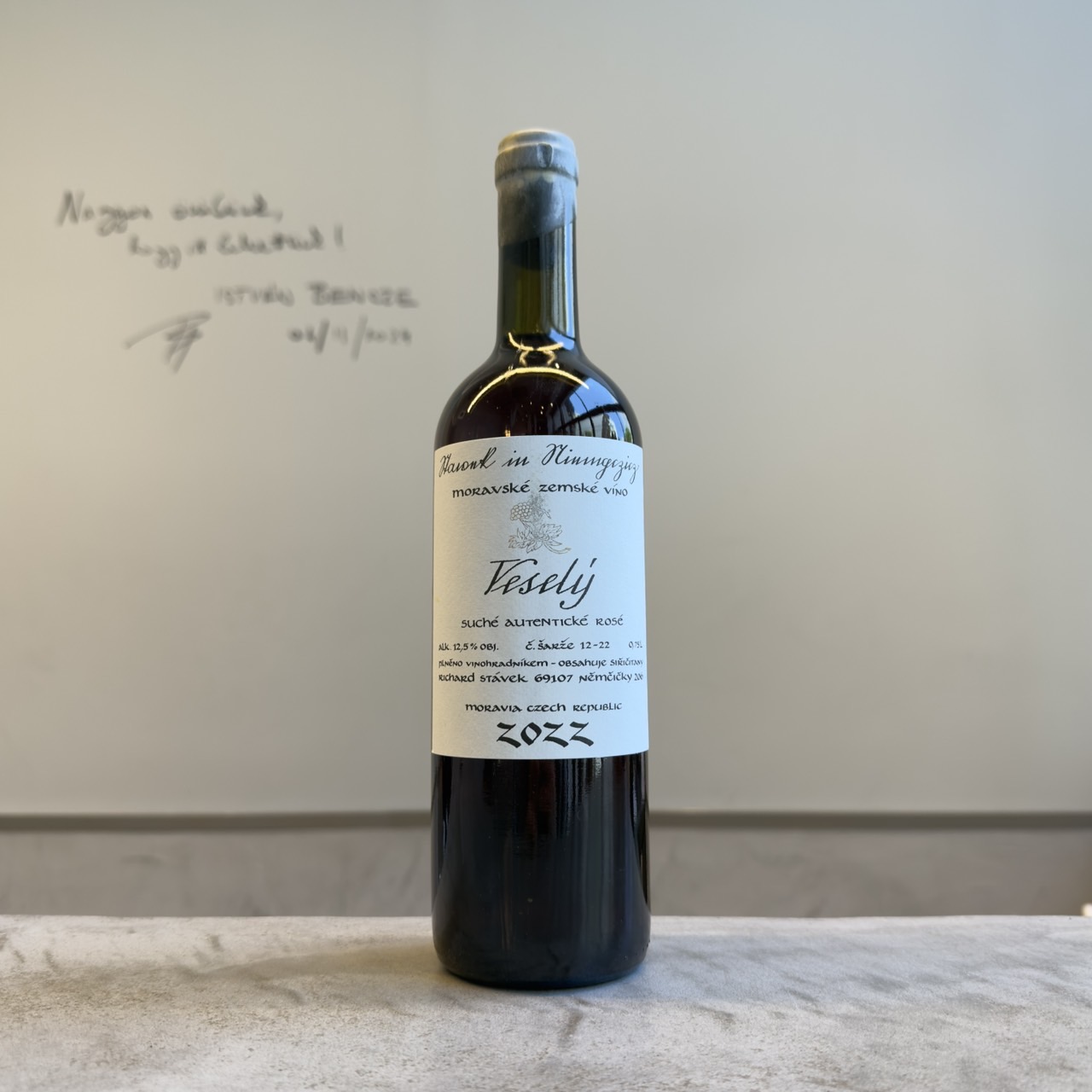 リチャード・スタベック ヴェゼリ―・ロゼ 2022 ロゼ 750ml<br>Richard