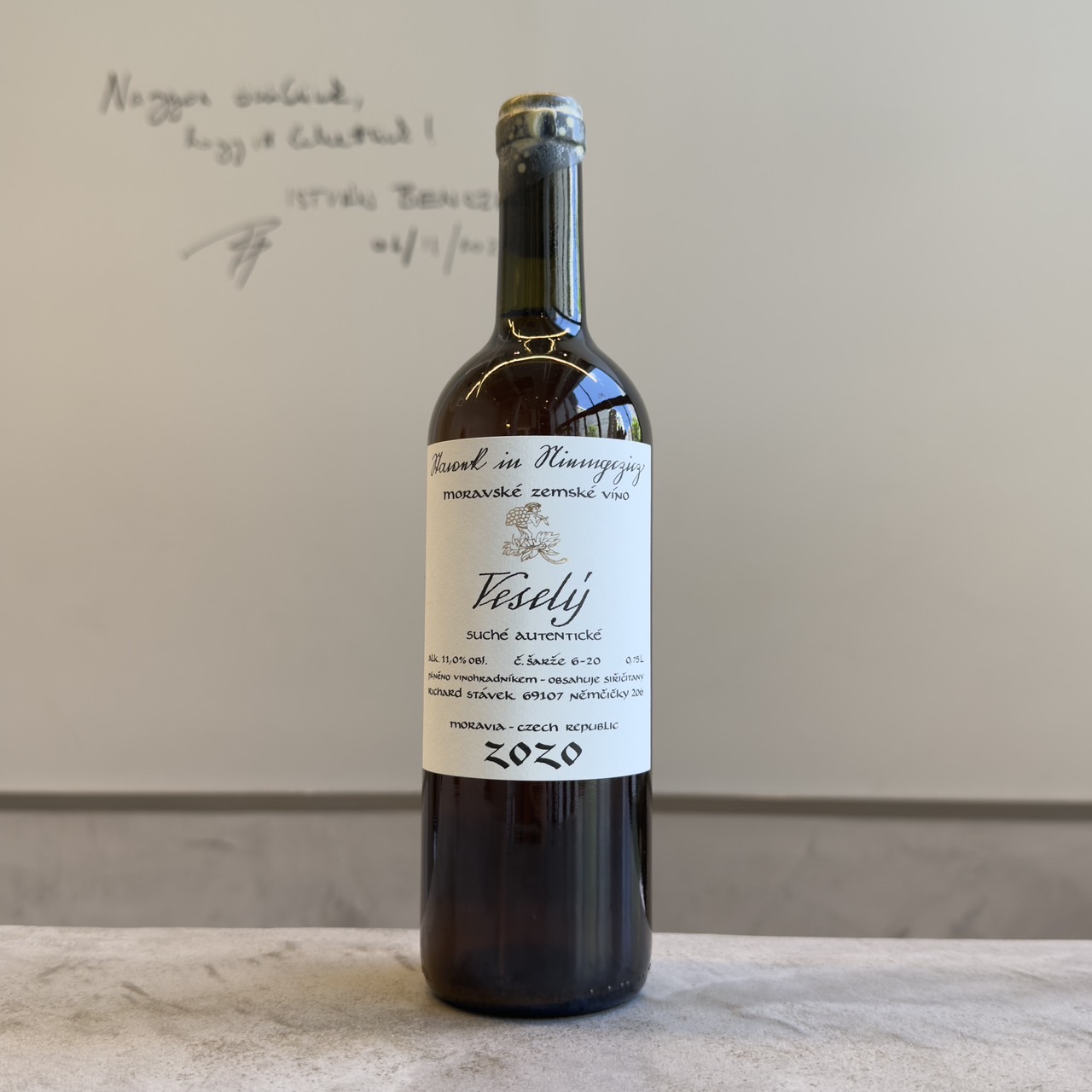 リチャード・スタベック ヴェゼリー オレンジ 2020 オレンジ 750ml<br